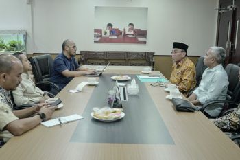 Perkuat sinergi untuk tingkatkan mutu pendidikan Kota Padang, Wawako Maigus Nasir audiensi dengan Wamen Dikdasmen RI