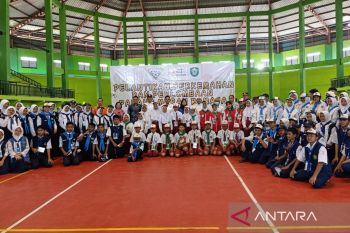 323 Anggota PMR Kotim dilantik, kader generasi tangguh dan cekatan