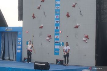 Indonesia wins two bronzes at IFSC Climbing World Cup