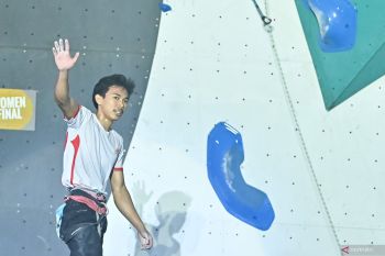 Atlet Indonesia finis terakhir di final Piala Dunia Panjat Tebing