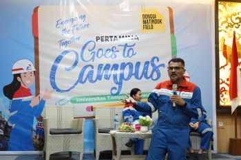 Tingkatkan sinergi dengan dunia pendidikan, Pertamina EP DMF 'Goes to Campus' Untika Luwuk