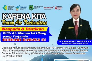 Pemkab Kapuas terbitkan aturan usaha air minum isi ulang
