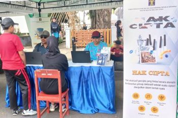 Kemenkum Maluku Utara buka layanan kekayaan intelektual di pameran UMKM
