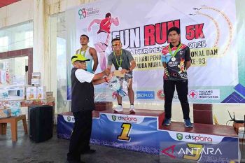 Ratusan peserta meriahkan Fun Run 5K Wisata Nur Mentaya 2025