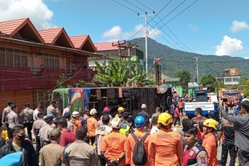 12 orang meninggal dan 23 luka-luka akibat kecelakaan bus ALS di Padang Panjang