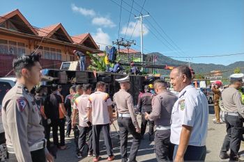 Diduga rem blong, Bus ALS tabrak sejumlah pengendara di Padang Panjang