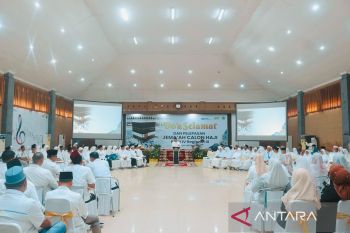 136 Jemaah Calon Haji PTPN IV Regional III bertamu ke Baitullah