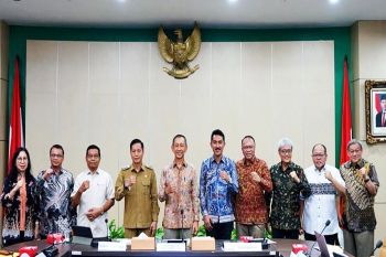 Pj Bupati Barut ikuti rakor RDTR Kecamatan Montallat dan Teweh Timur