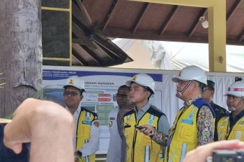 Wapres meninjau bendungan Manikin di Kupang NTT
