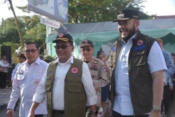 BNPB gelar apel pasukan dan peralatan kesiapsiagaan menghadapi bencana di Kota Padang