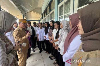 Kunjungan Gubernur Kalteng di SMAN-1 Kapuas