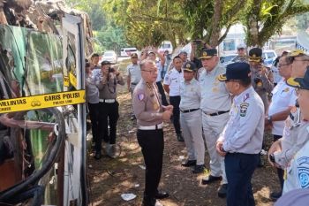 Polisi dan KNKT selidiki kecelakaan maut Bus ALS di Padang Panjang