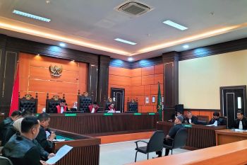 PN Padang gelar sidang perdana kasus Polisi tembak Polisi di Solok Selatan (Video)