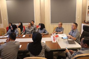 Rapat Persiapan WBBM, Kakanwil Kemenkum Sumsel pimpin diskusi strategis