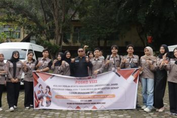 Unja berangkatkan mahasiswa KKN ke Tanjab Barat