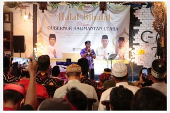 Gubernur Kaltara Hadiri Halalbihalal Gerakan Solidaritas Phinisi