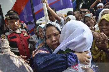 Pelepasan jamaah calon haji di Ciamis