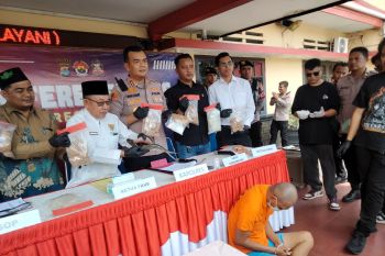 Polres Tarakan Gagalkan Peredaran 3.803 Gram Sabu Dalam Perut Ikan