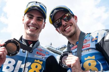 Duo pembalap Gresini Racing tampil apik di Sprint Race MotoGP Prancis