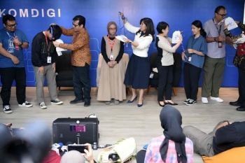 Kemkomdigi bagikan 180 kartu pers untuk para wartawan