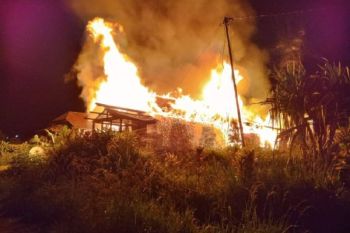 Kapolres AKBP Fauzan:polisi selidiki dugaan OTK bakar 13 unit rumah di Mulia