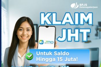 BPJS Ketenagakerjaan: Pencairan JHT maksimal Rp15 juta bisa melalui JMO