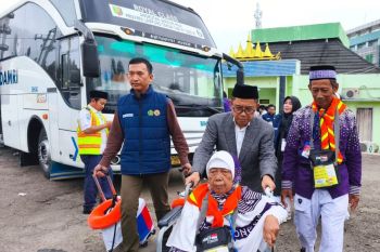 Sebanyak 75.887 calon haji telah diberangkatkan ke Tanah Suci