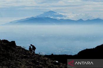 Wisata libur panjang Waisak di Gunung Papandayan