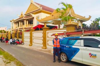 PLN Babel siaga kelistrikan di Hari Raya Waisak, pastikan ibadah umat Buddha berlangsung khusyuk dan damai