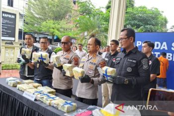 Polisi gagalkan peredaran sabu-sabu 22 kilogram di Medan, pelaku terancam hukuman mati