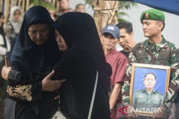 Pemakaman prajurit TNI korban ledakan amunisi
