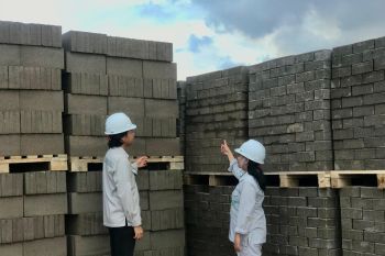 IMIP sulap bekas olahan nikel jadi bata berkualitas tinggi