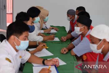 150 warga binaan Rutan Rantau jalani tes dini HIV hingga TBC