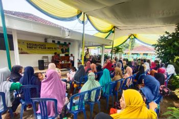 Anggota DPR-MPR RI sosialisasikan Empat Pilar Kebangsaan kepada ibu-ibu di Pesawaran
