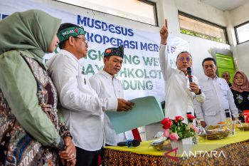 Kunjungan Menko Bidang Pangan di Kabupaten Bandung