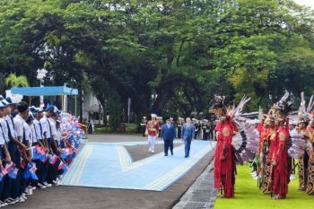 Presiden Prabowo terima kunjungan resmi PM Australia Albanese di Istana Merdeka