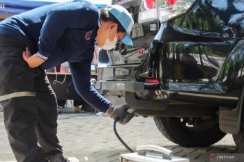 Dinas LH Jaksel uji emisi 170 kendaraan bermotor di Pesanggrahan