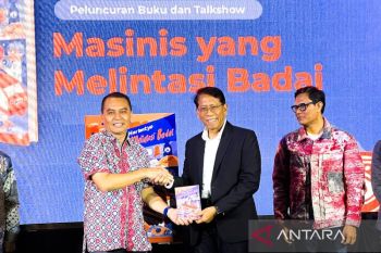 Dirut KAI luncurkan buku "Masinis yang Melintasi Badai"