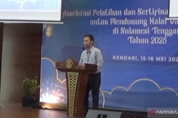 BI Sultra fasilitasi sertifikasi Juleha basis SKKNI jelang Idul Adha