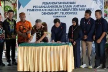 Pemkab Malinau-Telkomsel Teken Kerja Sama Pemerataan Pelayanan