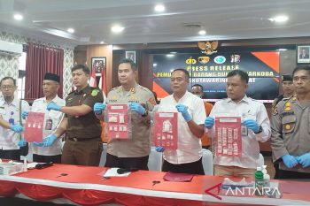 Polres Kobar amankan 217,72 gram sabu dari 15 tersangka