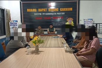 Satpol PP Pacitan amankan sejumlah pasangan tidak sah dalam razia