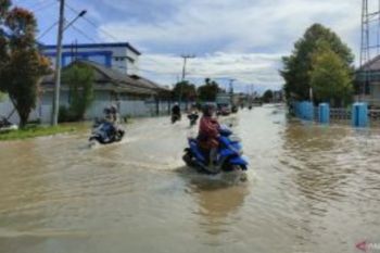 Tanjung Selor Dilanda Banjir Akibat Luapan Sungai Kayan