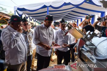 Kunjungan menteri UMKM di Kabupaten Bandung