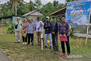 BPN Mubar lakukan pengukuran aset Pemda