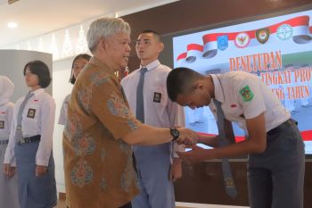 Enam pelajar terbaik Babel ikuti seleksi paskibraka tingkat nasional