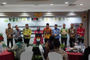 Bupati Bengkalis hadiri rakor KPK, Tegaskan komitmen tata kelola pemerintahan bersih