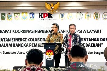 Rakor bersama KPK di Jakarta, Bupati Meranti : kita berupaya menuju pemerintahan bersih