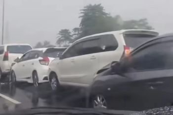 Polresta Bandung duga cuaca picu kecelakaan beruntun di Tol Cileunyi