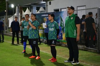 Wapres hingga Menpora hadiri "fun football"